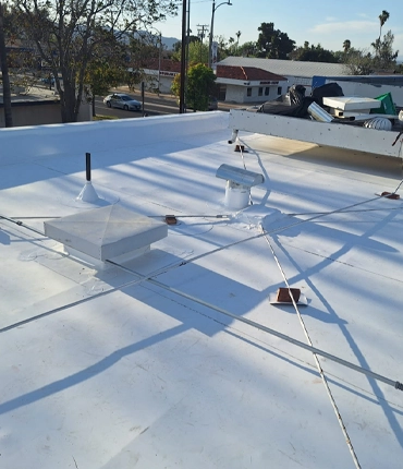 Industrial roofing project in Los Angeles by Armada Roofing Inc 01