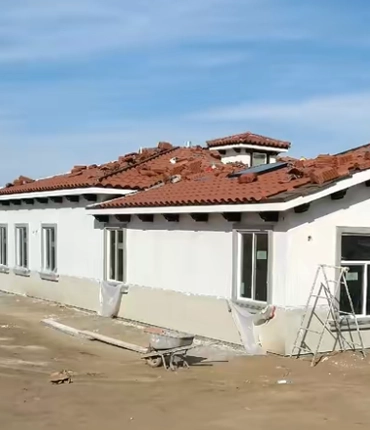 Residential roofing project in Los Angeles by Armada Roofing Inc