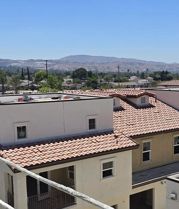 Residential roofing project in Los Angeles by Armada Roofing Inc